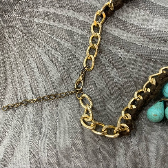 Turquoise necklace use once in great condition - Picture 3 of 3